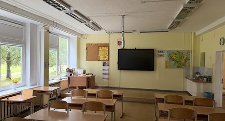 Sėlių g. 45 Utena, Lietuva - Utenos Vyturių progimnazijos kabinetas Nr. 3